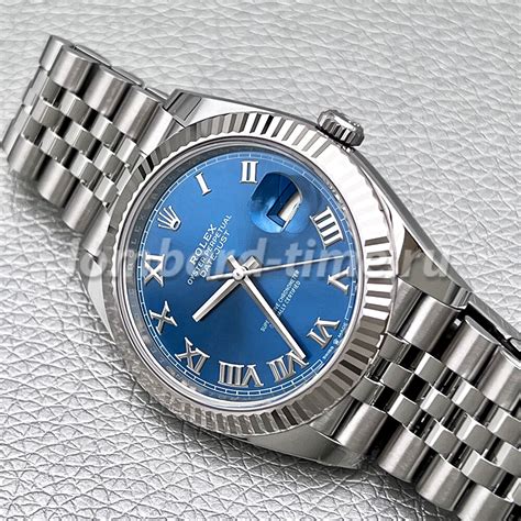 rolex nero e azzurro|rolex datejust 41 126334.